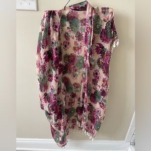 Cute tassel kimono